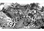 Dessin fortnite Noir Et Blanc Cool Galerie Jungle Animaux Caméléons Et Lézards Coloriages