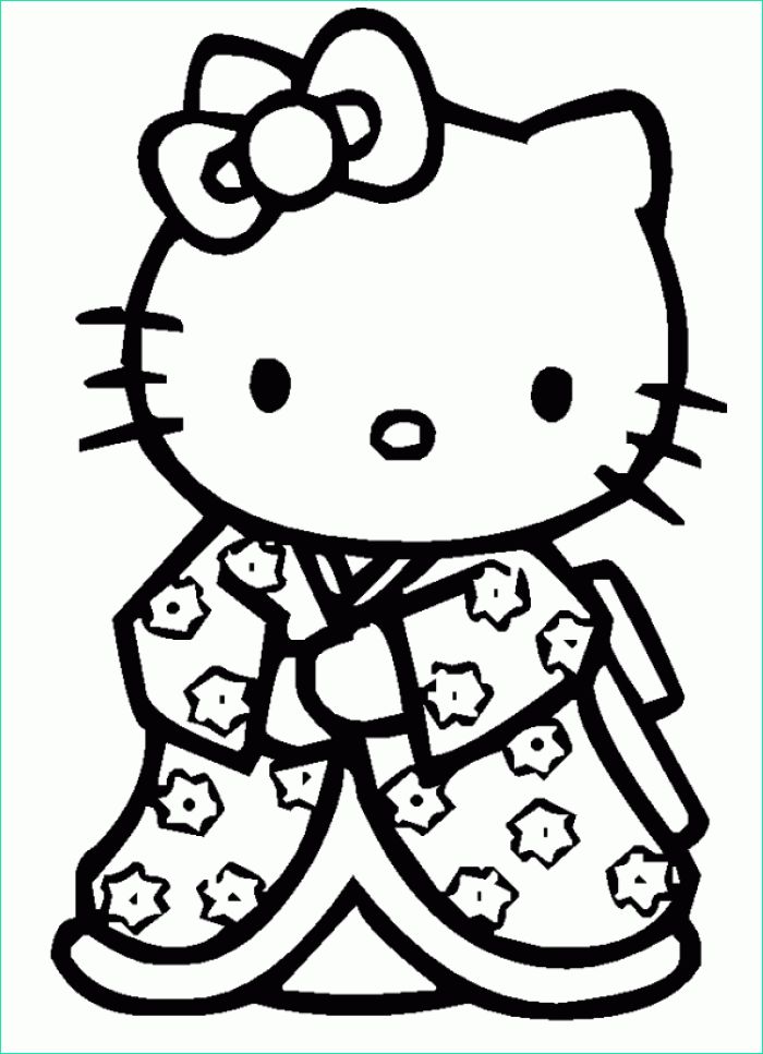 Dessin Hello Kitty à Imprimer Inspirant Photographie Coloriage Hello Kitty Dessins A Imprimer Pour Les Moyens