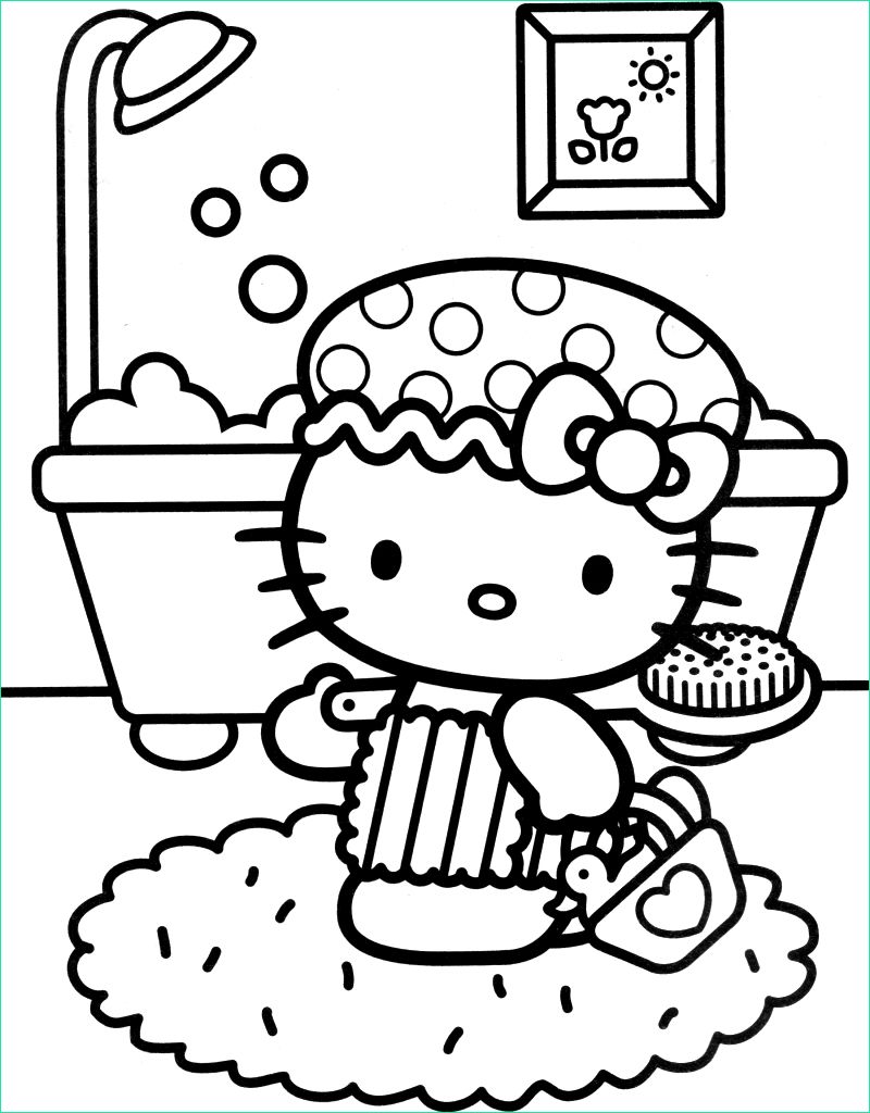 Dessin Hello Kitty à Imprimer Nouveau Collection Nos Jeux De Coloriage Hello Kitty à Imprimer Gratuit