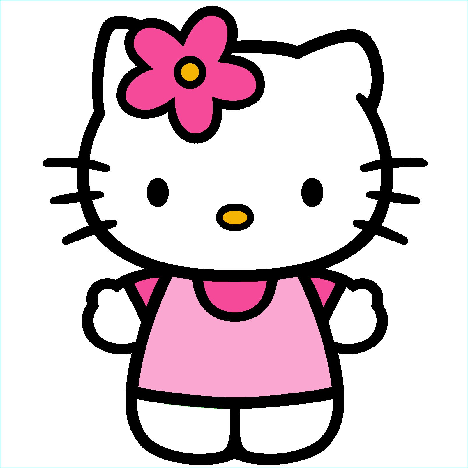 Dessin Hello Kitty à Imprimer Nouveau Photos Dessins En Couleurs à Imprimer Hello Kitty Numéro