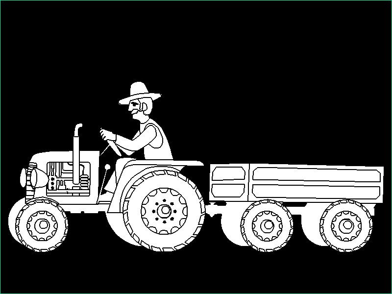 Dessin Tracteur Avec Remorque Élégant Collection Coloriage Tracteur Avec Remorque Coloriage Tracteur Et