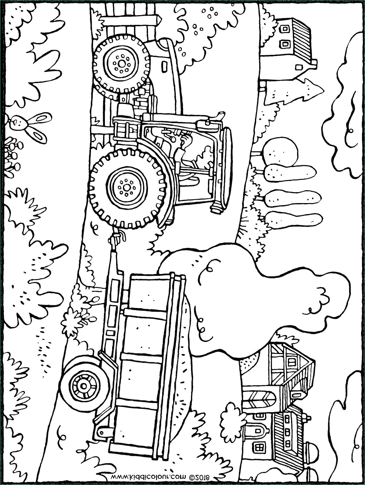 Dessin Tracteur Avec Remorque Luxe Galerie Tracteur Avec Remorque Kiddicoloriage