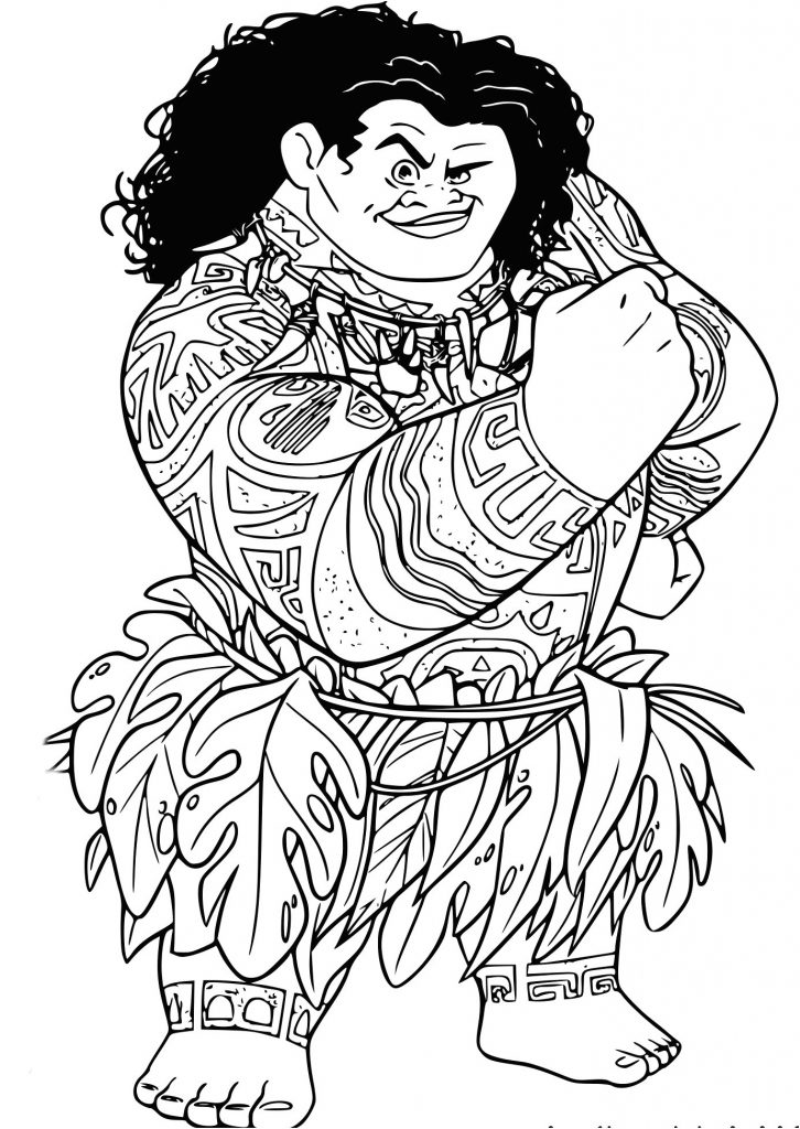 Beau De Dessin Vaiana A Imprimer Photos Coloriage Coloriage