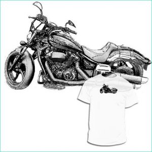 Dessin Yamaha Élégant Images Yamaha Stryker Dessin T Shirtplus De Dessins Moto sont
