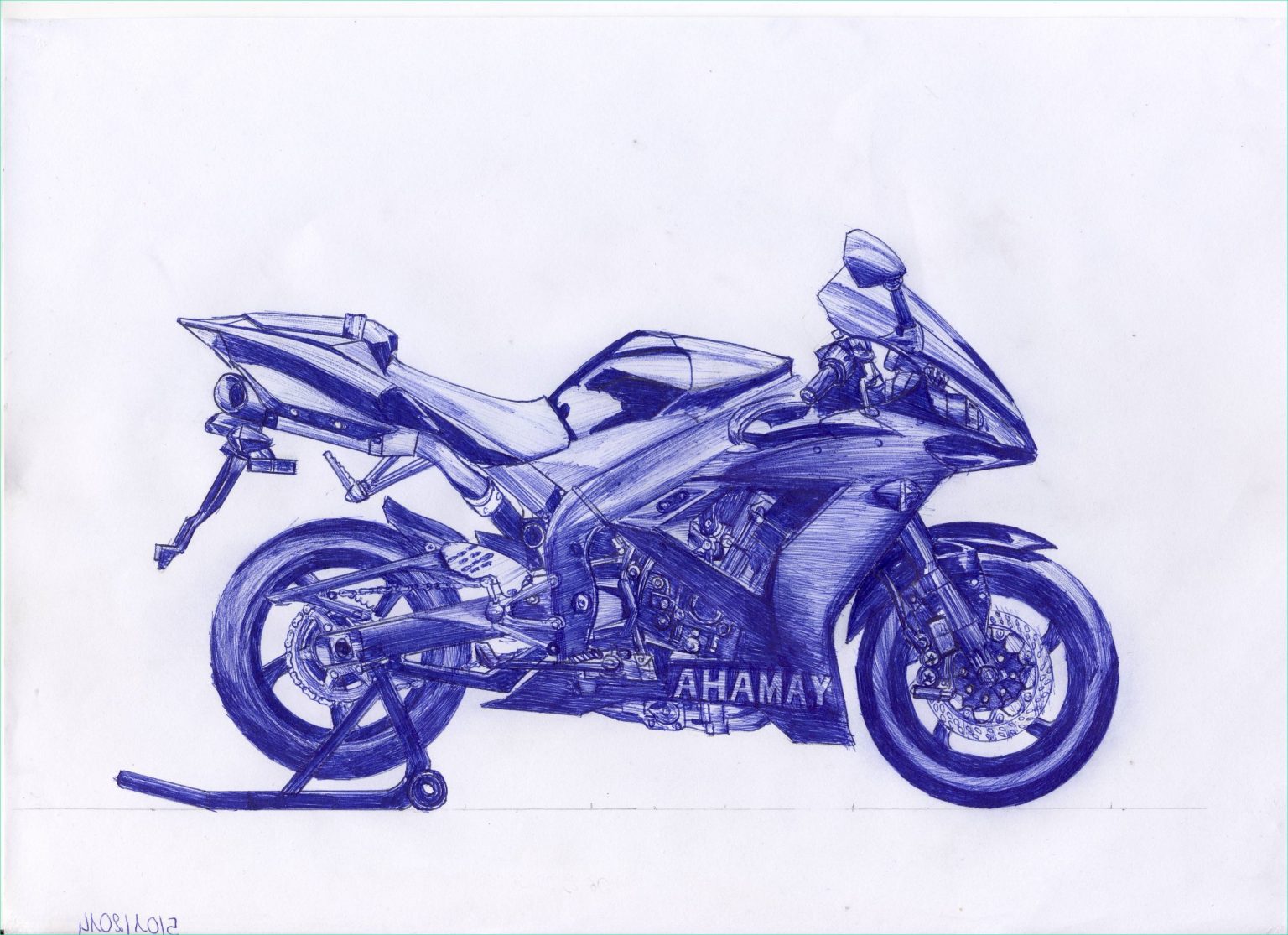 Cool De Dessin Yamaha Photos Coloriage Coloriage