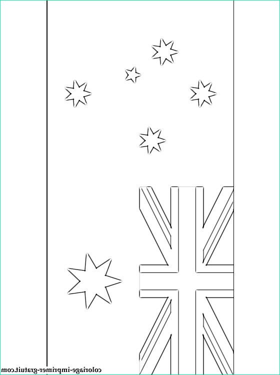 Drapeau Australie à Imprimer Nouveau Image Coloriage Drapeau De L’australie à Imprimer
