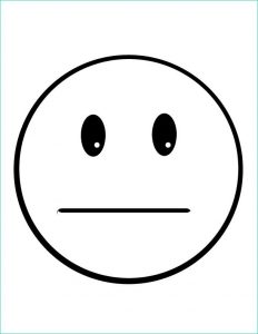 Emoji à Colorier Cool Photographie Coloriage Smiley Sans Voix Dessin Gratuit à Imprimer