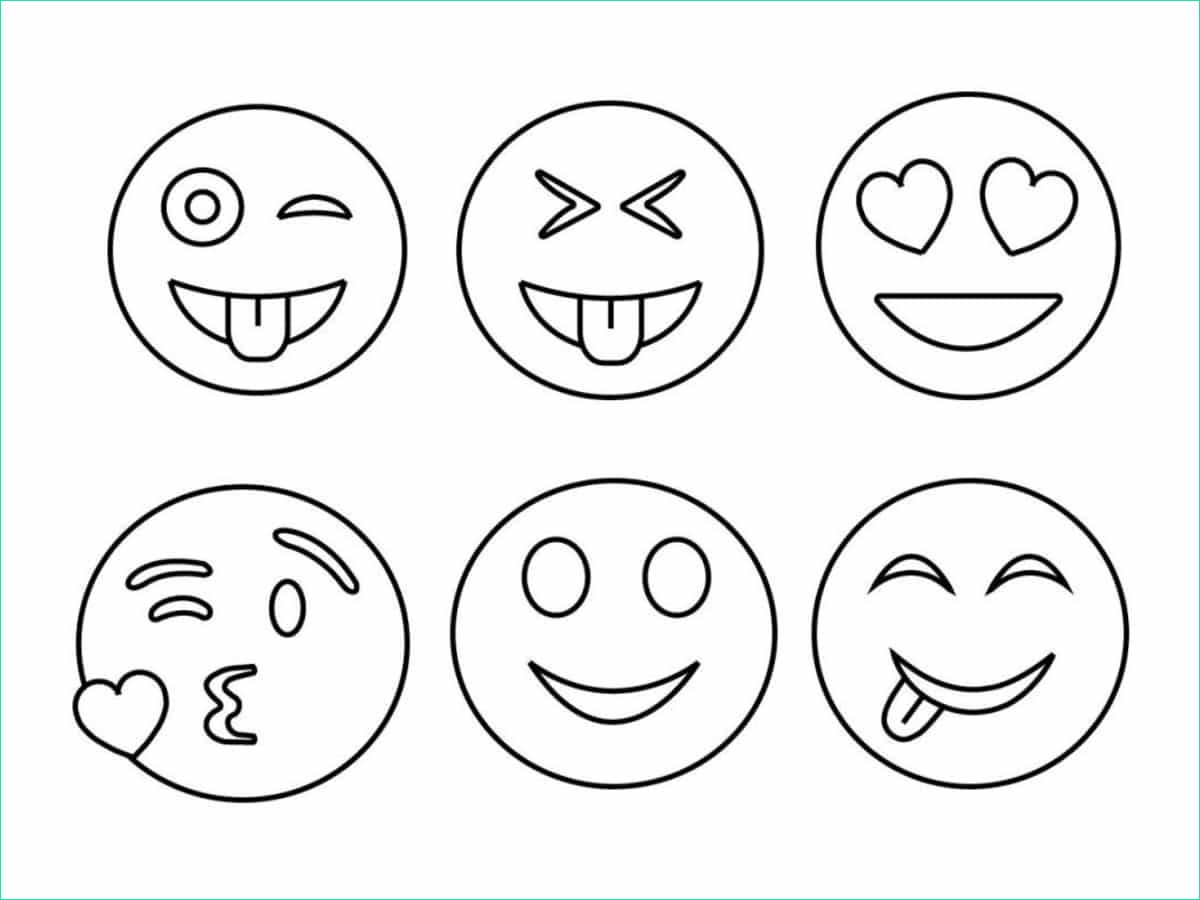Emoji à Colorier Inspirant Images Coloriage Emoji 30 Dessins à Imprimer Gratuitement