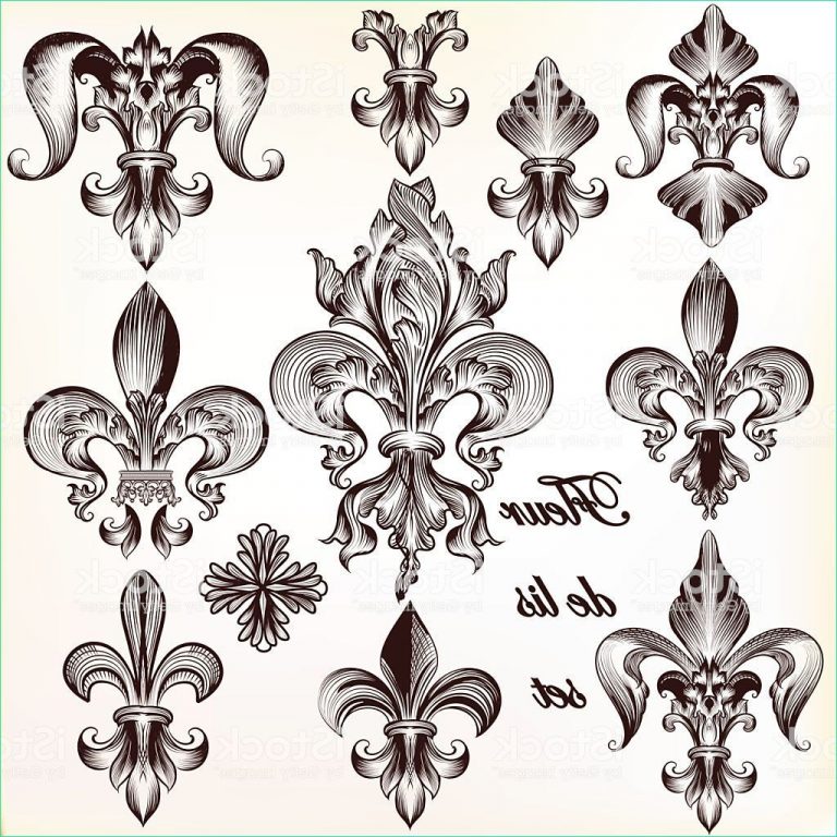 13 Inspirant De Fleur De Lys Royale Dessin Images  Coloriage  Coloriage