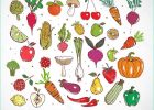 Fruits Dessins Nouveau Photographie Télécharger Doodle Fruits Et Légumes — Illustration