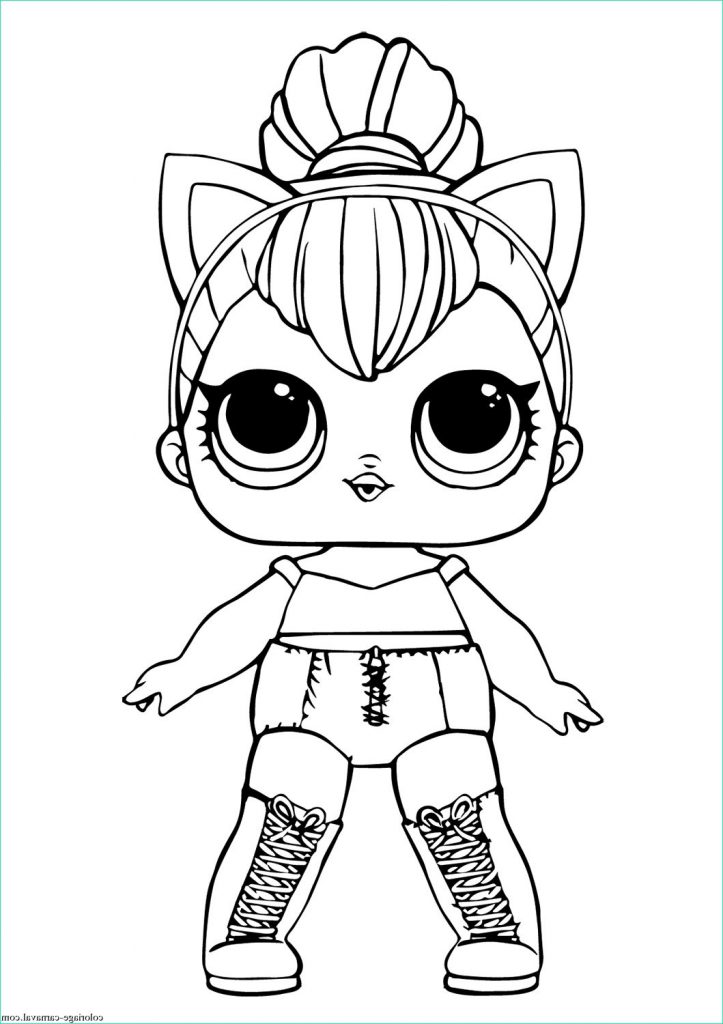 Lol Dessin Inspirant Galerie Coloriage Lol Doll Kitty Queen Dessin ...