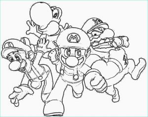 Mario Coloriage Nouveau Galerie Coloriages à Imprimer Super Mario Numéro