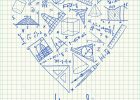 Mathematique Dessin Inspirant Galerie Maths Drawings In Heart Shape Royalty Free Stock