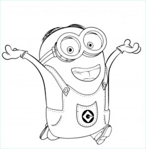 Minions Coloriage Cool Image Print &amp; Download Minion Coloring Pages for Kids to Have