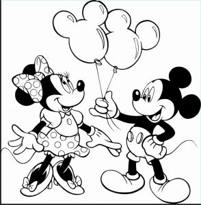 Minnie Mouse Coloriage Élégant Collection Coloriages à Imprimer Minnie Mouse Numéro