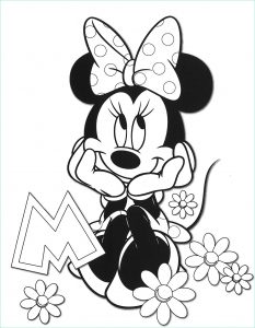 Minnie Mouse Coloriage Inspirant Photographie Minnie