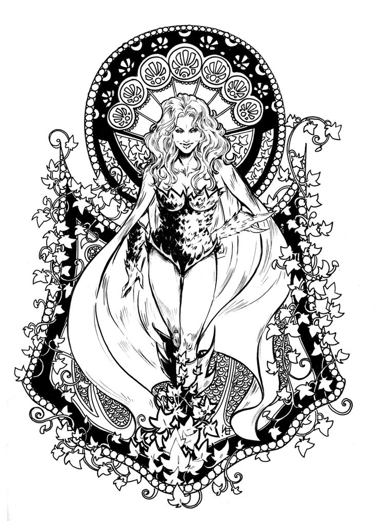 Poison Ivy Dessin Beau Photos 68 Best Images About Mucha On Pinterest