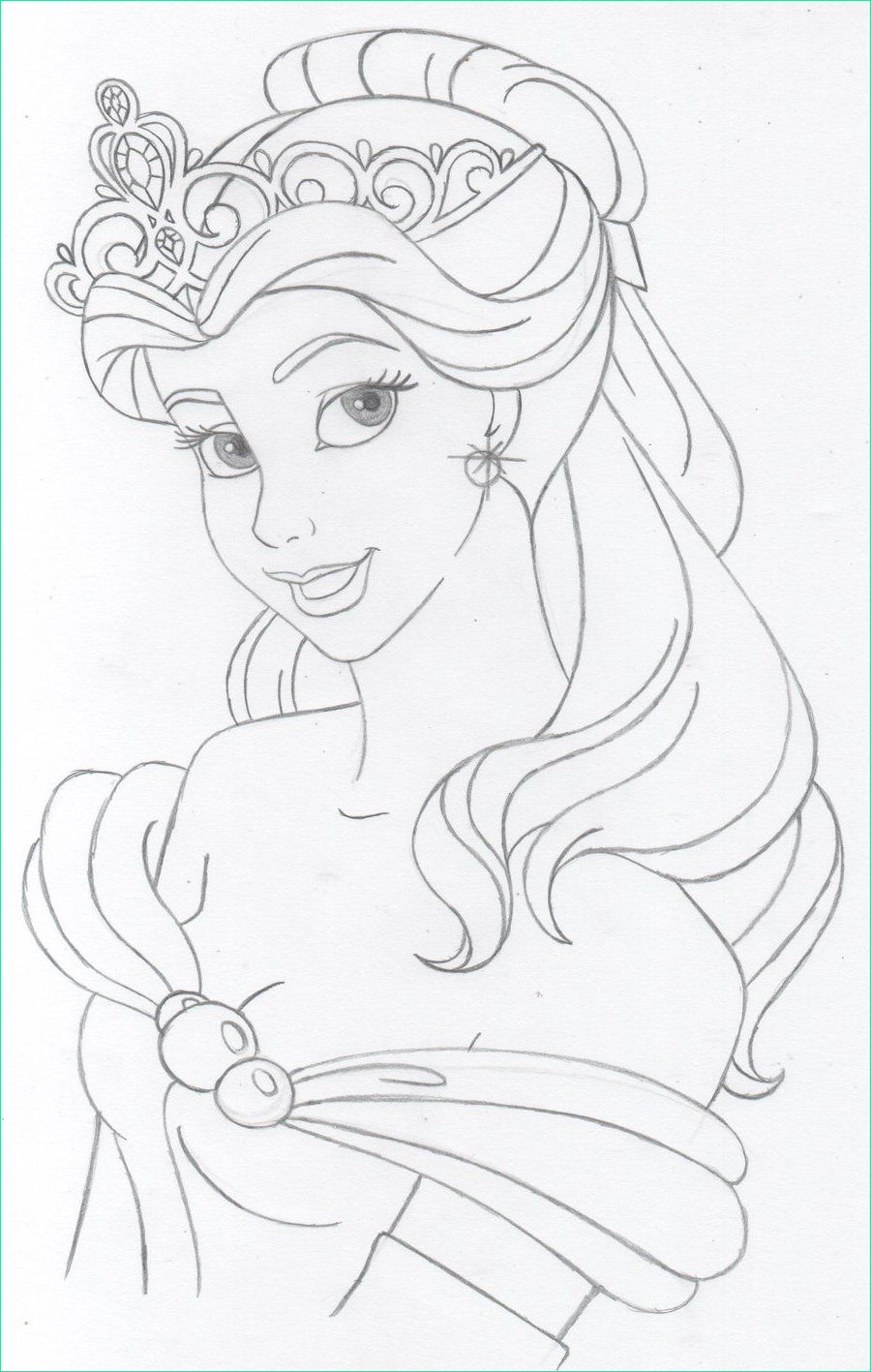 Princesse Dessin Inspirant Photos Disney S Belle by Katebushfanatic