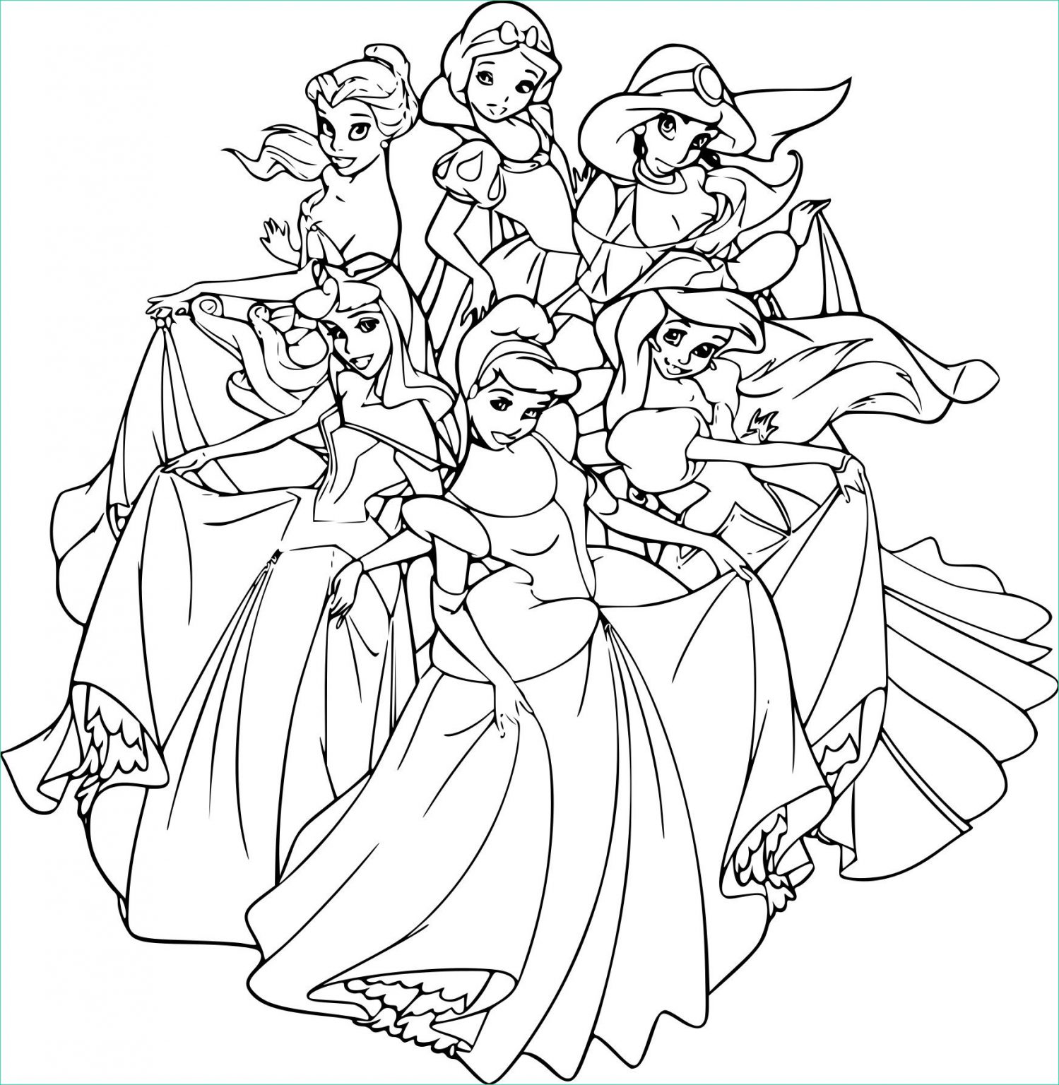 Princesse Disney Coloriage Unique Photographie Coloriage Disney