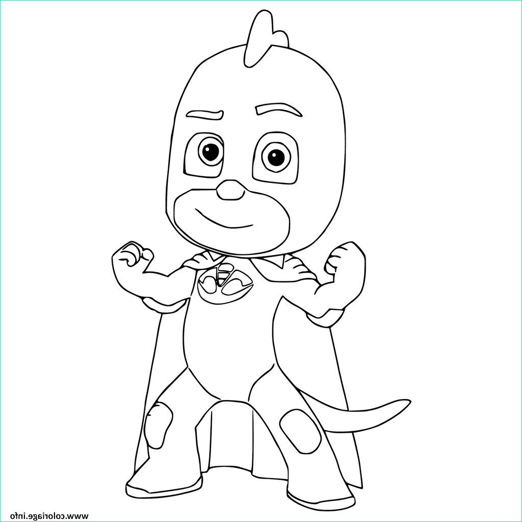 14 simple pyjamask coloriage gallery