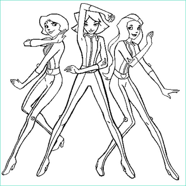 Totally Spies Coloriage Bestof Photos totally Spies Coloriage totally Spies En Ligne Gratuit A