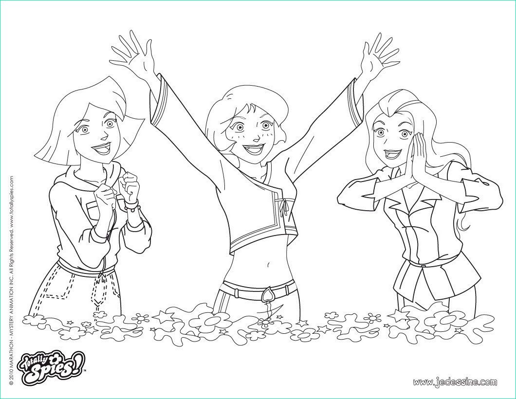 Totally Spies Coloriage Impressionnant Collection 12 Nouveau De Coloriage totally Spies Sam Image