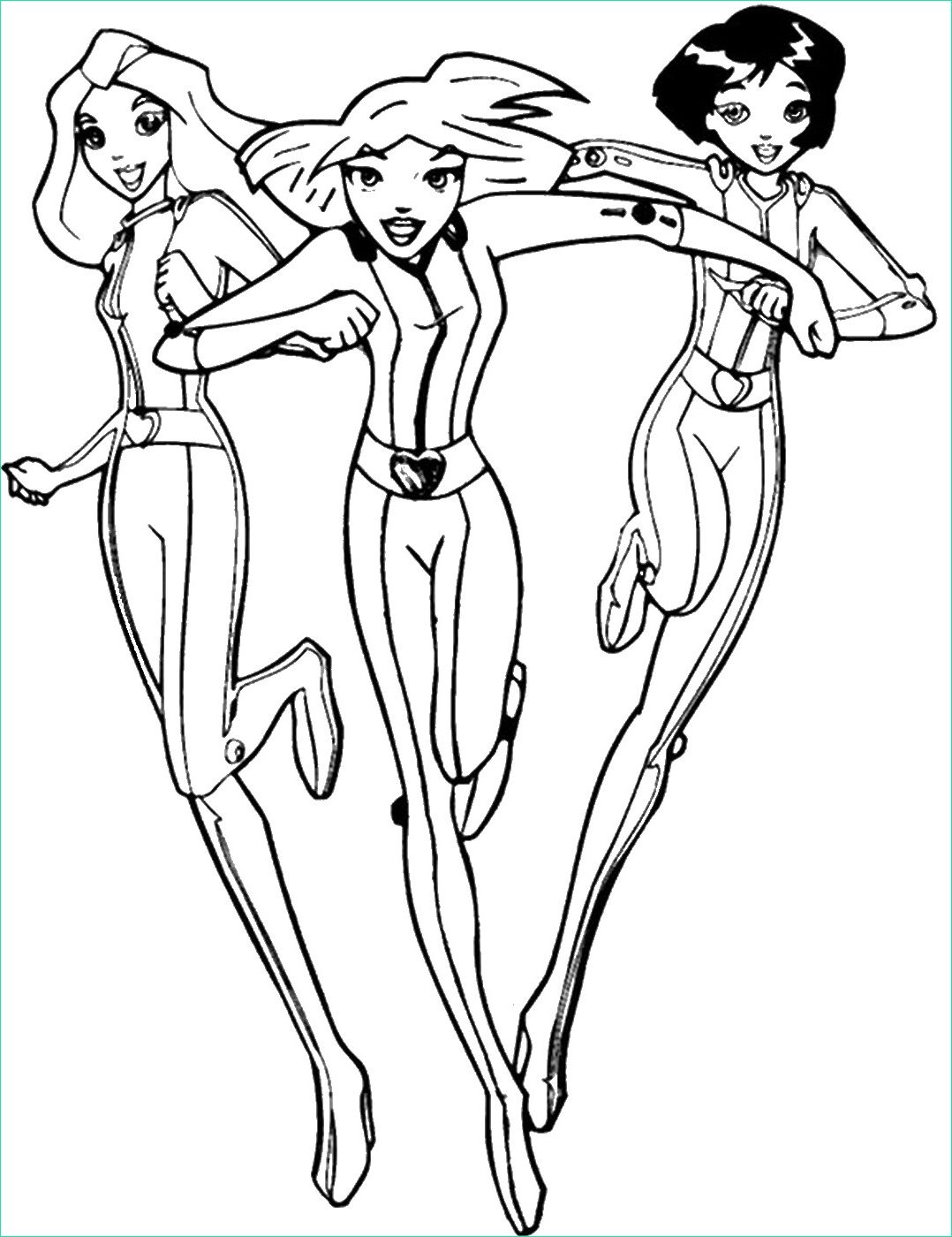 Totally Spies Coloriage Inspirant Photographie totally Spies Coloring Pages