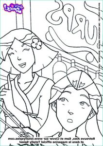 Totally Spies Coloriage Luxe Stock Coloriages Coloriage Des totally Spies 1 Fr Hellokids