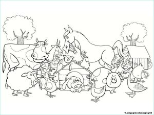 Coloriage Annimaux Bestof Photos Coloriages Animaux De La Ferme