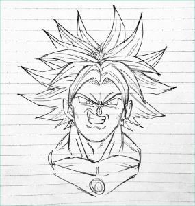 Coloriage Broly Cool Galerie Coloriage Broly Dragon Ball Z