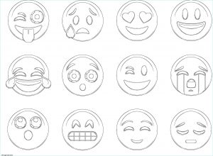 Coloriage De Emoji Nouveau Collection Coloriage Emoji Ios New List Dessin