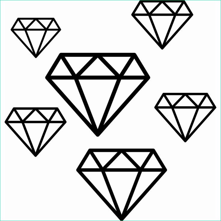 Coloriage Diamant Impressionnant Image Sticker Diamond