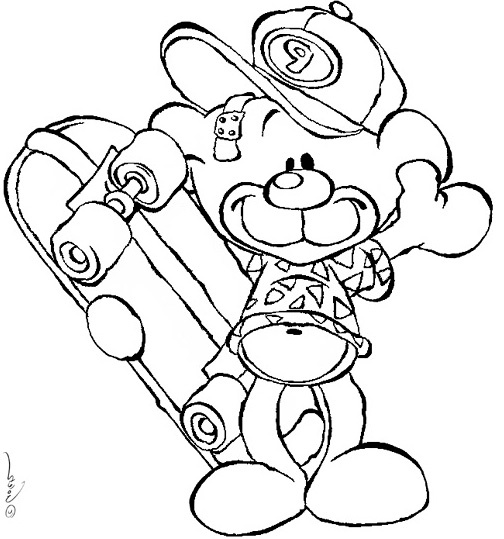Coloriage Diddl Inspirant Stock Coloriages Diddl