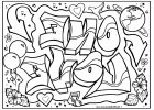 Coloriage Graffiti Beau Collection "one Love" Graffiti Free Coloring Page Graffiti