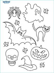 Coloriage Hallowen Cool Photographie Free Printable Halloween Colouring 5