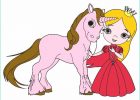 Coloriage Licorne Et Princesse Élégant Stock Dessin De Princesse Et Licorne Colorie Par Ophelie Le 14