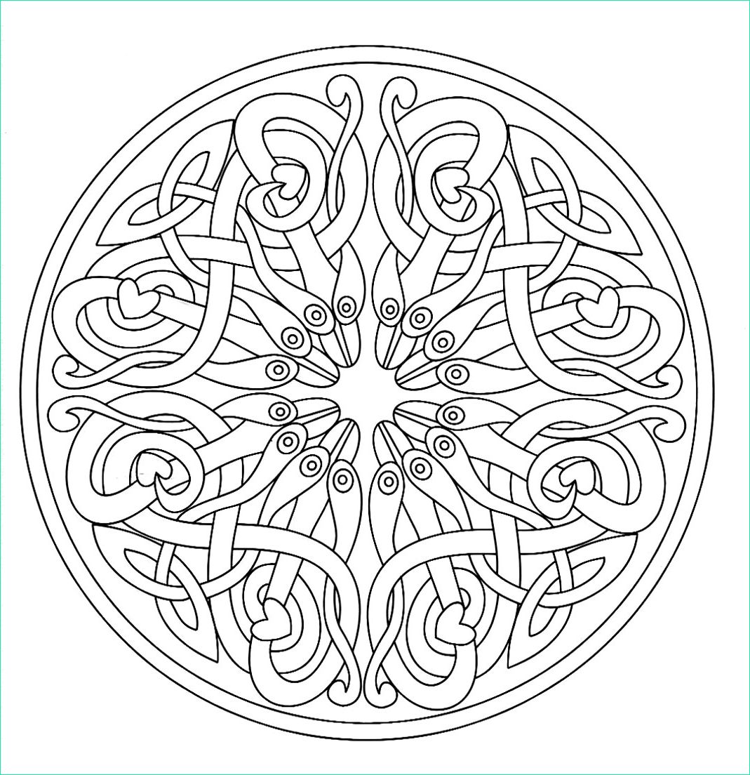 Coloriage Mandala Luxe Images Mandala to Color Difficult 17 Difficult Mandalas for