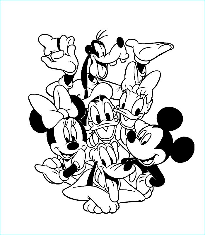 Coloriage Mickey Et Ses Amis Impressionnant Images Coloriage204 Coloriage Mickey Et Ses Amis