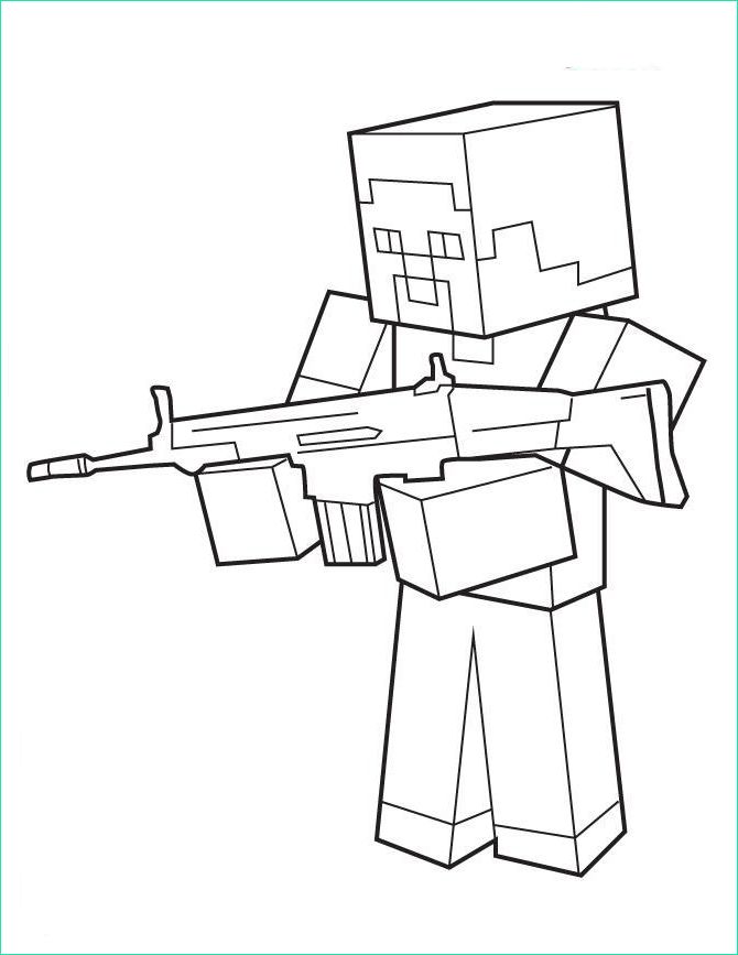 Coloriage Mincraft Élégant Images Minecraft Coloring Pages to and Print for Free