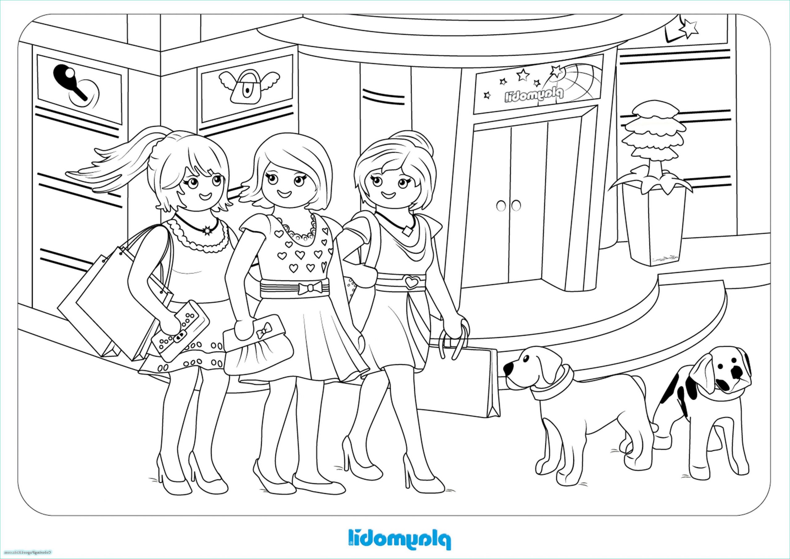 Coloriage Playmobil Luxe Photos Playmobil Coloring Pages