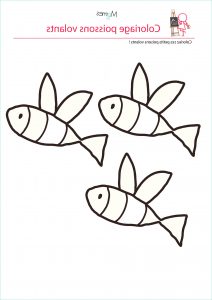Coloriage Poisson Avril Luxe Collection Coloriage Poisson D Avril Les Poissons Volants Momes