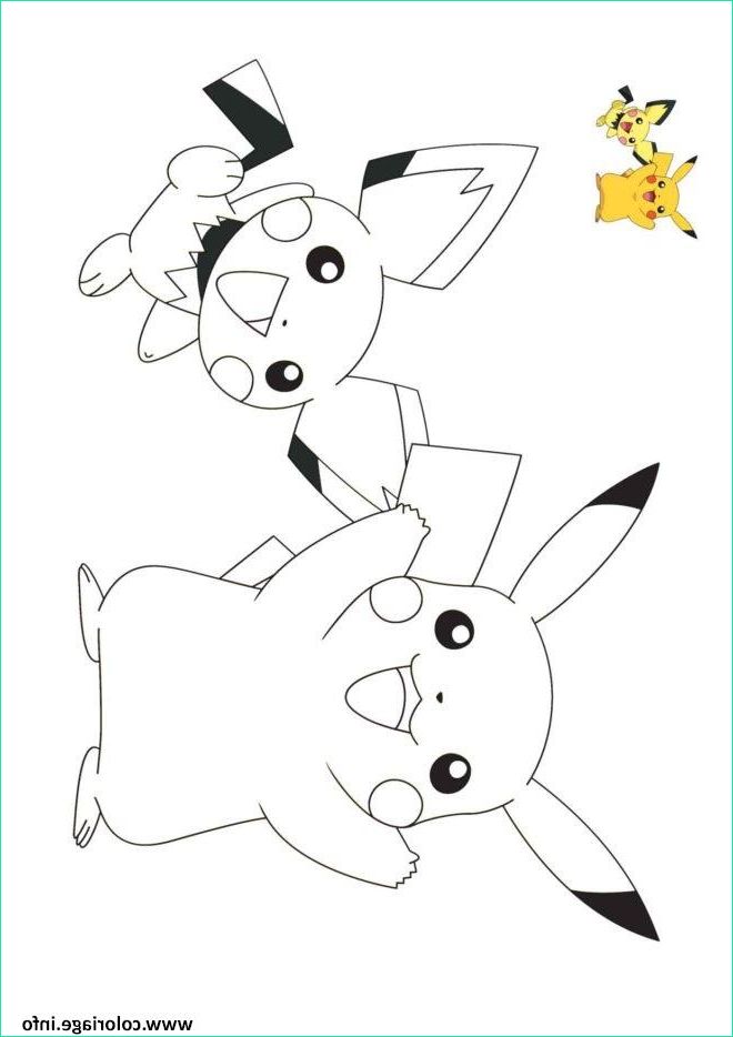 Coloriage Pokemon Pikachu Cool Collection Coloriage Pokemon Pikachu Evolution