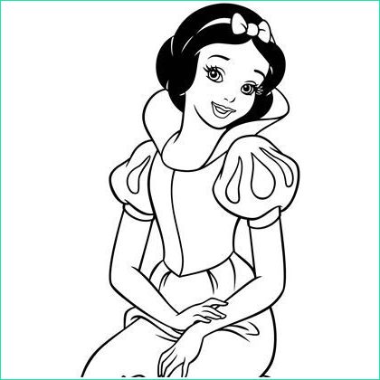 Coloriage Princesse Disney Blanche Neige Inspirant Images Blanche Neige De Disney