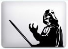 Dark Vador Dessin Couleur Élégant Stock Sticker "dark Vador Sabre" Pour Macbook Apple Autocollant
