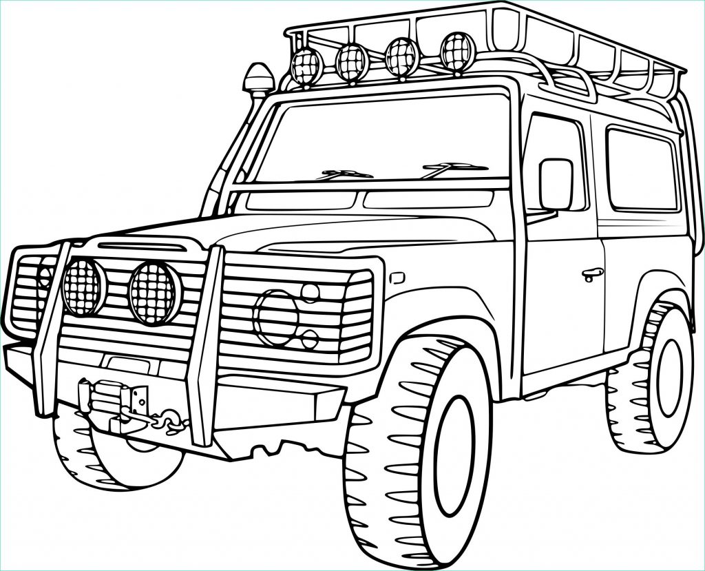 8 Impressionnant De Dessin 4x4 Galerie  Coloriage  Coloriage