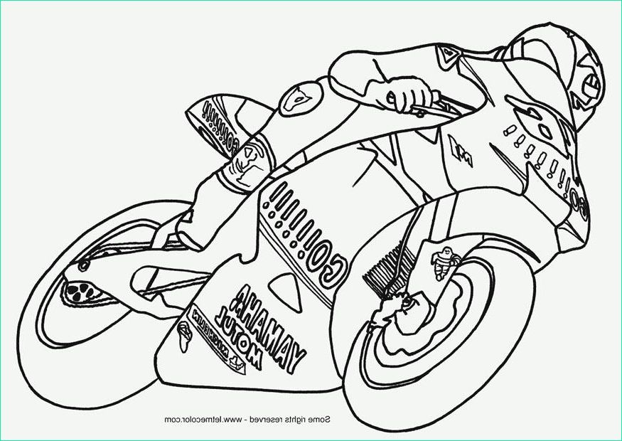Dessin à Colorier Moto Impressionnant Photographie Coloriage Moto Img 9787