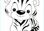 Dessin Animaux à Imprimer Unique Collection Coloriage Tigre Mignon Dessin Gratuit à Imprimer