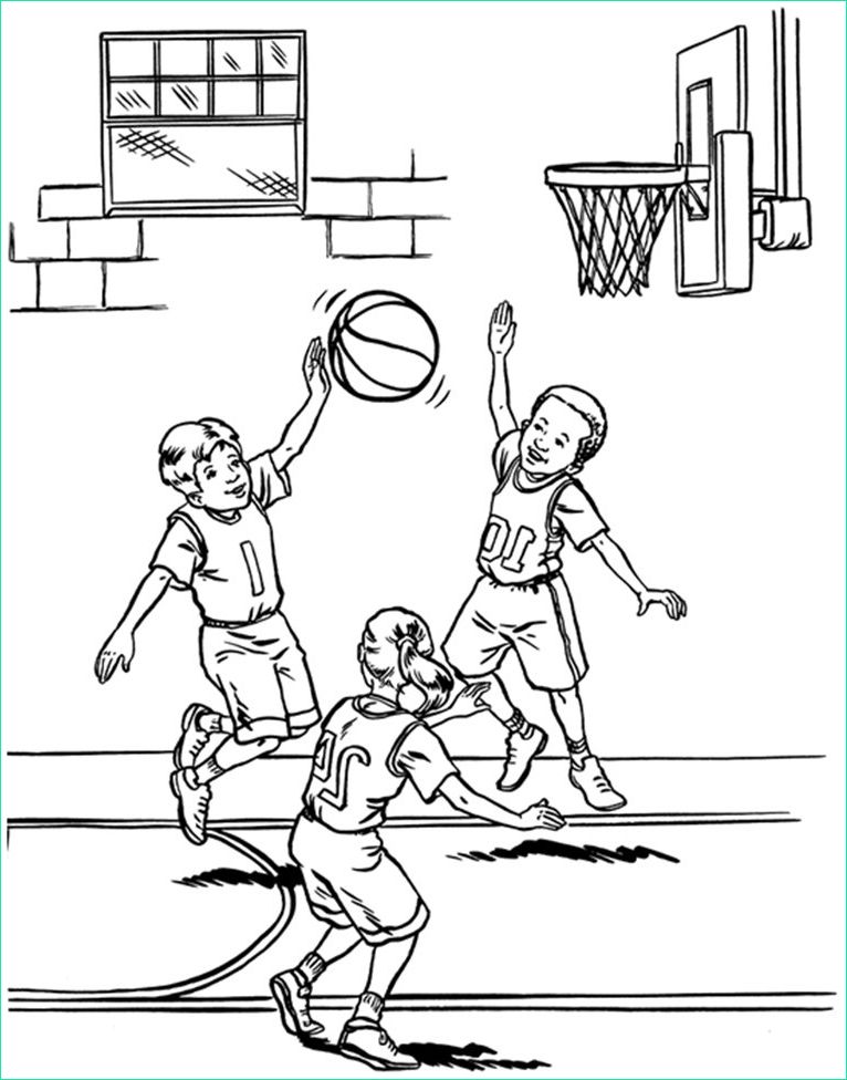 Dessin Basket Luxe Photos Nos Jeux De Coloriage Basketball à Imprimer Gratuit Page