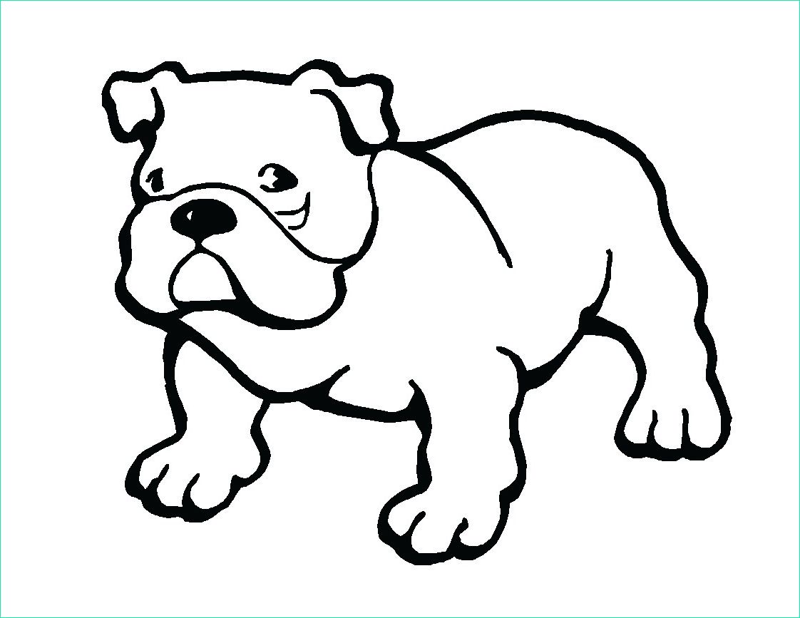 Dessin Chien Simple Luxe Photos Bulldog Outline Clipart 20 Free Cliparts