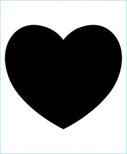 Dessin Coeur A Imprimer Élégant Image Coloriages à Imprimer Coeur Numéro